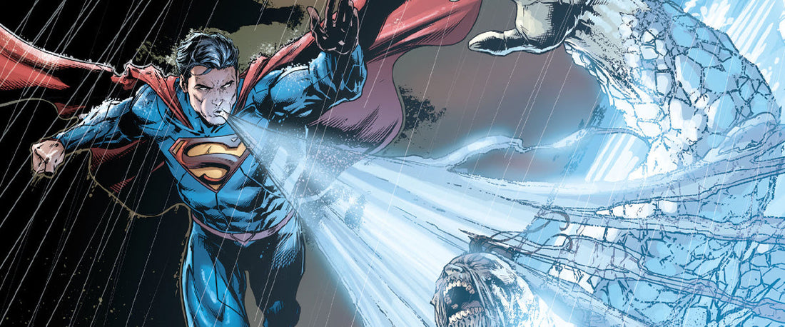 Super-souffle gele de Superman