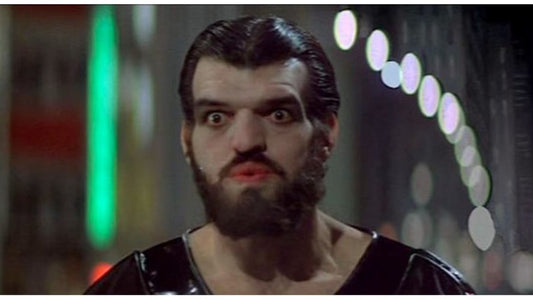 Jack O'Halloran en el papel de Non, el kryptoniano mudo de Superman II