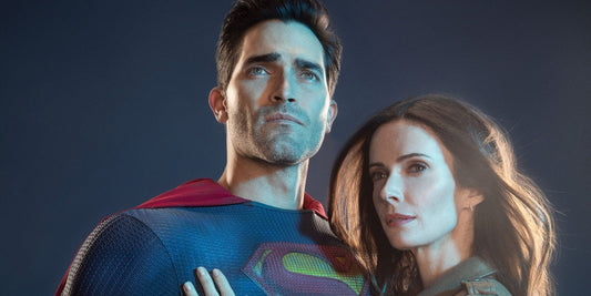 Tyler Hoechlin en Superman et Elizabeth Tulloch en Lois Lane dans la série Superman & Lois diffusée sur The CW