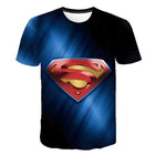 Camiseta Superman – Azul Logo Icónico