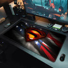 Alfombrilla de ratón Superman - Logo heroico estrellado