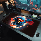 Alfombrilla de Ratón Superman – Logotipo Impacto Explosivo