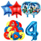Decoración Cumpleaños Superman – Kit de Fiesta Infantil 4 Años