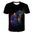 Camiseta Superman vs Batman – Duelo Legendario