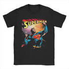Camiseta Superman - Portada de Cómic Negra