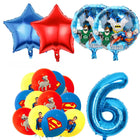 Decoración Cumpleaños Superman – Kit de Fiesta Infantil 6 Años