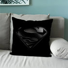 Cojín Superman – Logo Negro Funda Decorativa