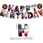Decoración Cumpleaños Superman – Pancarta Happy Birthday Niño