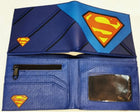 Billetera Superman – Interior con logotipo icónico azul