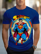 Camiseta Superman Cómics – Estilo Héroe Clásico