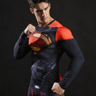 Camiseta de compresión Superman de manga larga - Élite Krypton