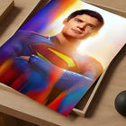 Póster Superman 2025 – Aura Cromática