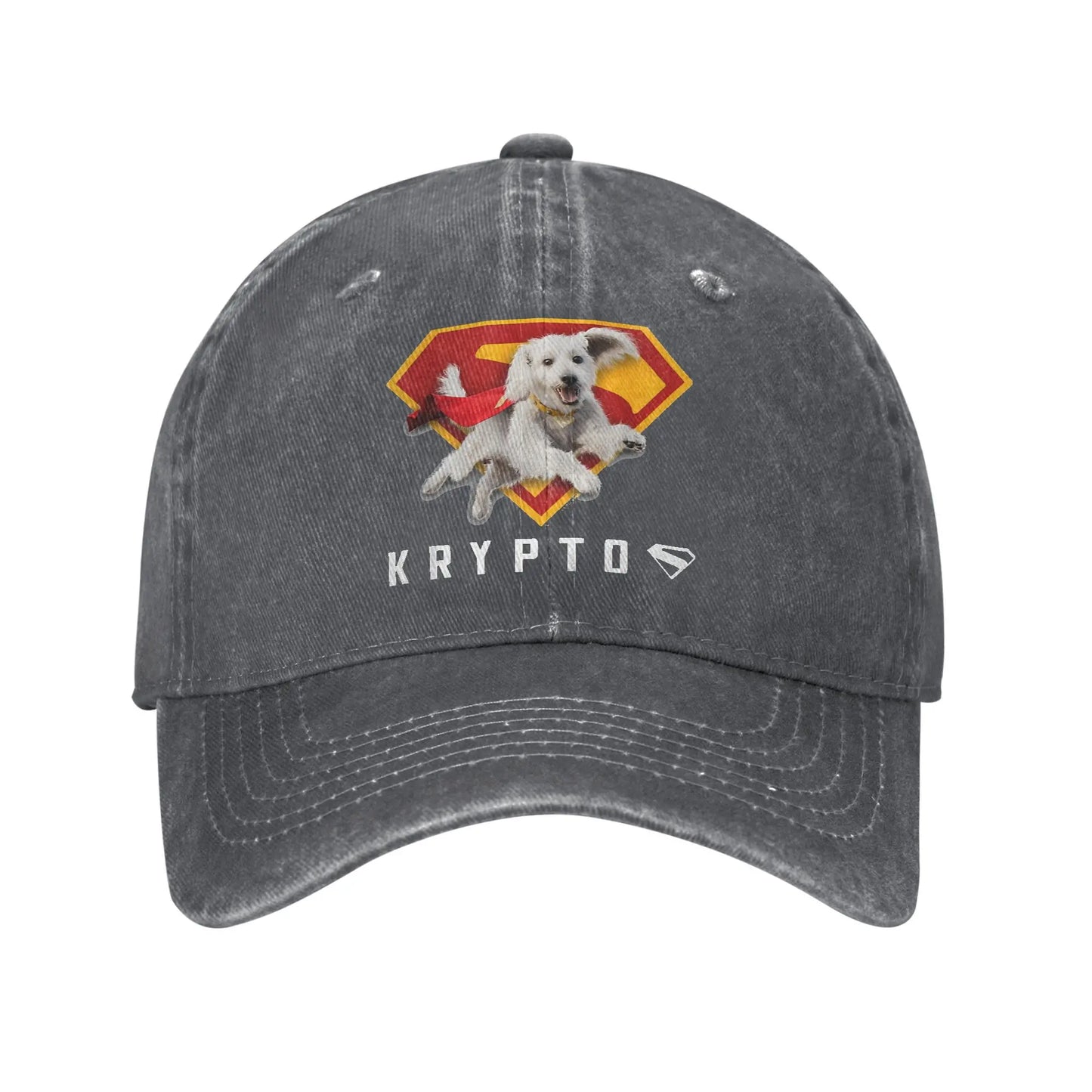 Gris Foncé / Unique Casquette Krypto Superman 2025 – Édition DC Comics