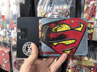 Billetera Superman – Logo Vintage Efecto Tela