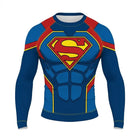 Camiseta de compresión de Superman - Hombre de acero icónico