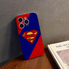 Funda iPhone Superman – Logo Rojo y Azul Icónico