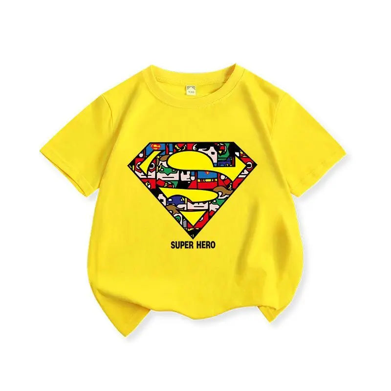 Jaune / M T-shirt Superman – Logo DC Comics 2025