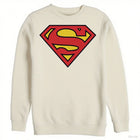 Jersey Superman – Beige con logo icónico sin capucha