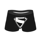 Bóxer Superman 2025 – Logo Centrado Blanco y Negro CÓMICS