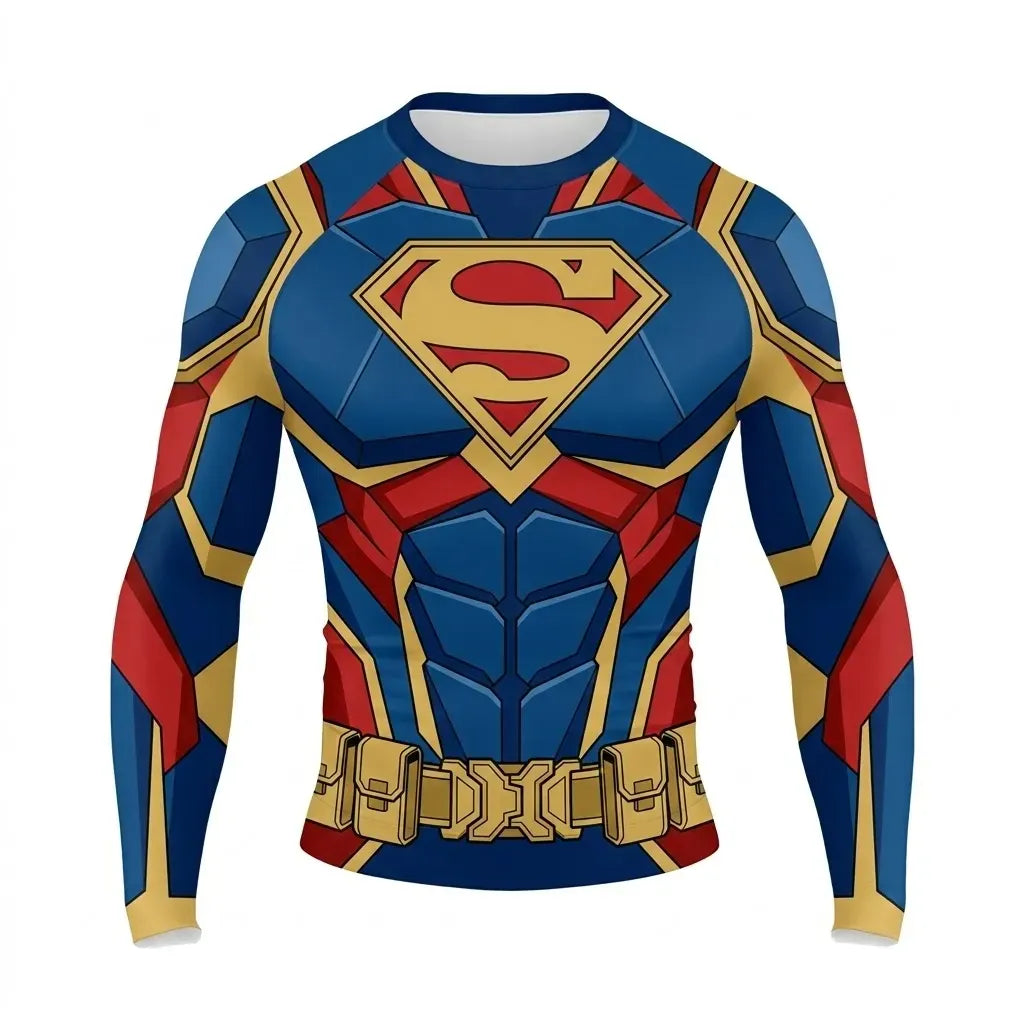 Logo Doré / 100 T-shirt Superman Compression - Logo Doré