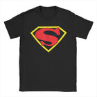 Camiseta Superman – Logo escudo Rojo & Oro