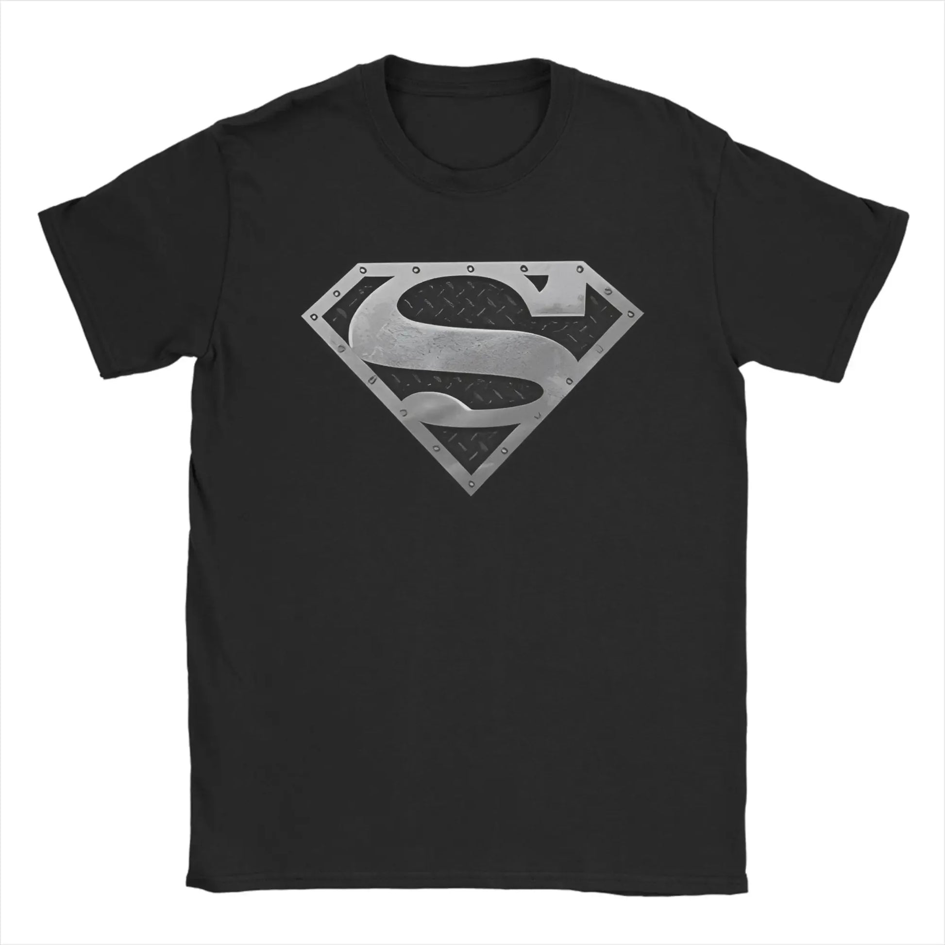 Logo Métal Argenté / S T-Shirt Superman - Logo Métal Argenté