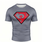 Camiseta de compresión de Superman - Logo de Red Son