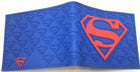 Billetera Superman – Logotipo Rojo en Relieve Azul Icónico