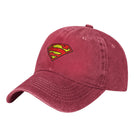 Gorra Superman Roja Vintage – Logo Amarillo