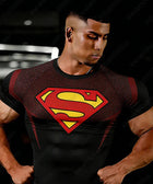 Camiseta de compresión de Superman – Fuerza kryptoniana
