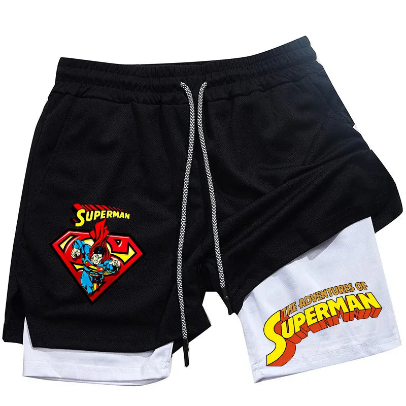 Short Superman 2-en-1 – Bouclier en Vol