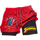 Short Superman 2 en 1 – De Pie sobre el Logo