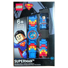 Reloj LEGO Superman – Set de Construcción Infantil de 24 Piezas