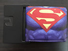 Billetera Superman - Logotipo icónico rojo y amarillo