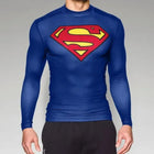 Camiseta de compresión Superman – Manga Larga Deportiva