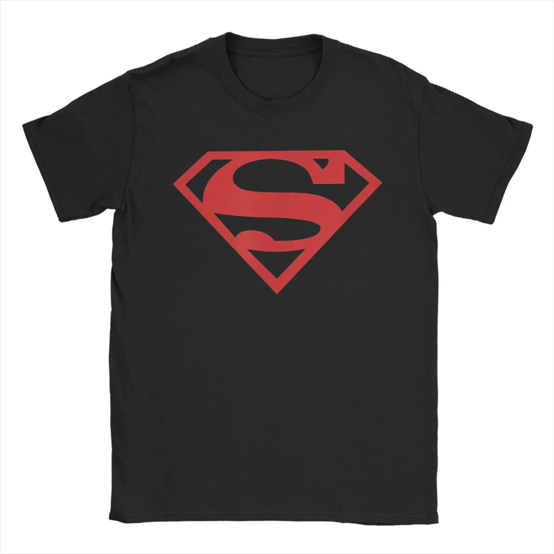T-Shirt Superman - Flying Vintage Noir