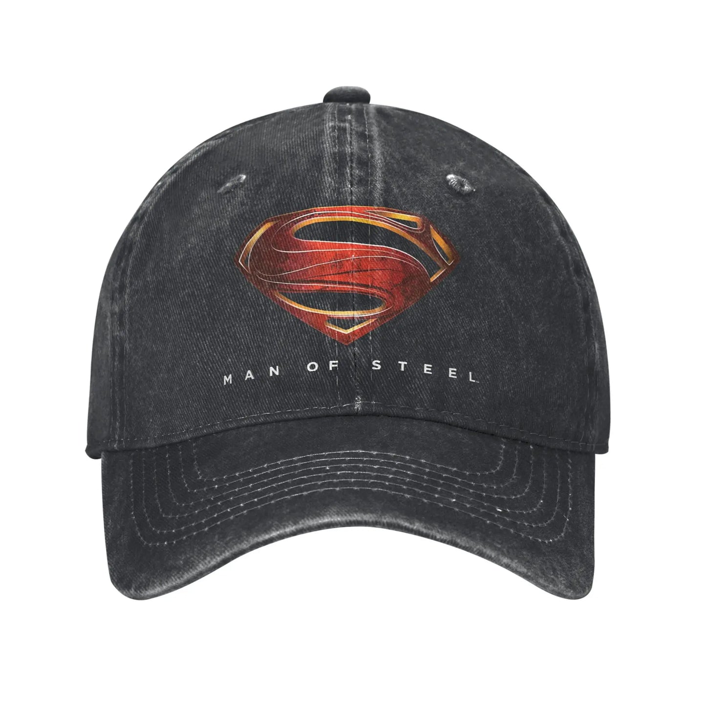 Taille unique Casquette Superman – Look Vintage Man of steel