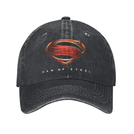 Taille unique Casquette Superman – Look Vintage Man of steel