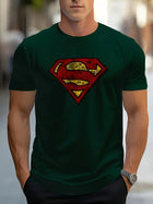 Camiseta Superman – Logo vintage desgastado